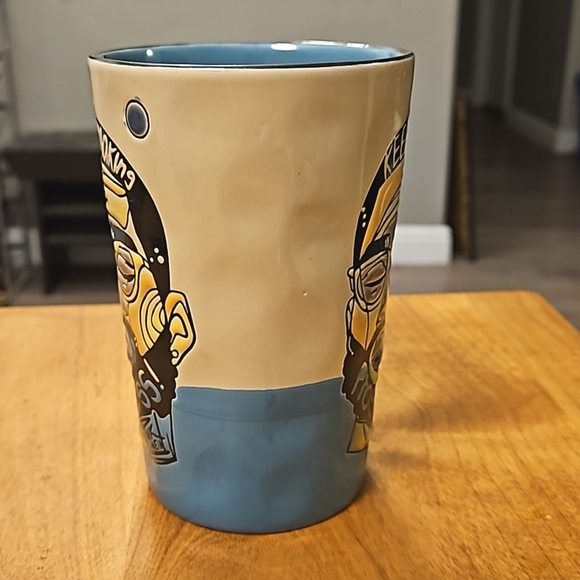 Pink Lomein KEEP MAKING PROGRESS Ceramic 17 oz Collector’s Coffee ☕️ - Picture 4 of 7